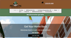 Desktop Screenshot of precisionmold.net